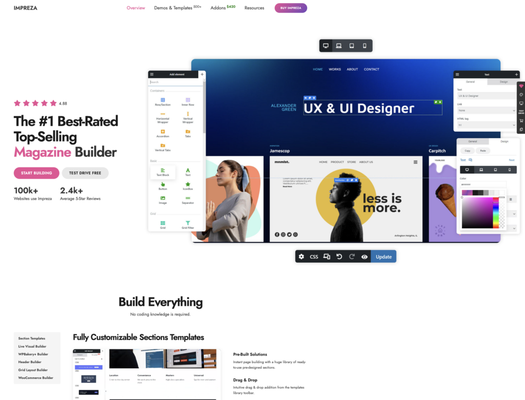 Impreza_Premium & Feature-rich WordPress Themes